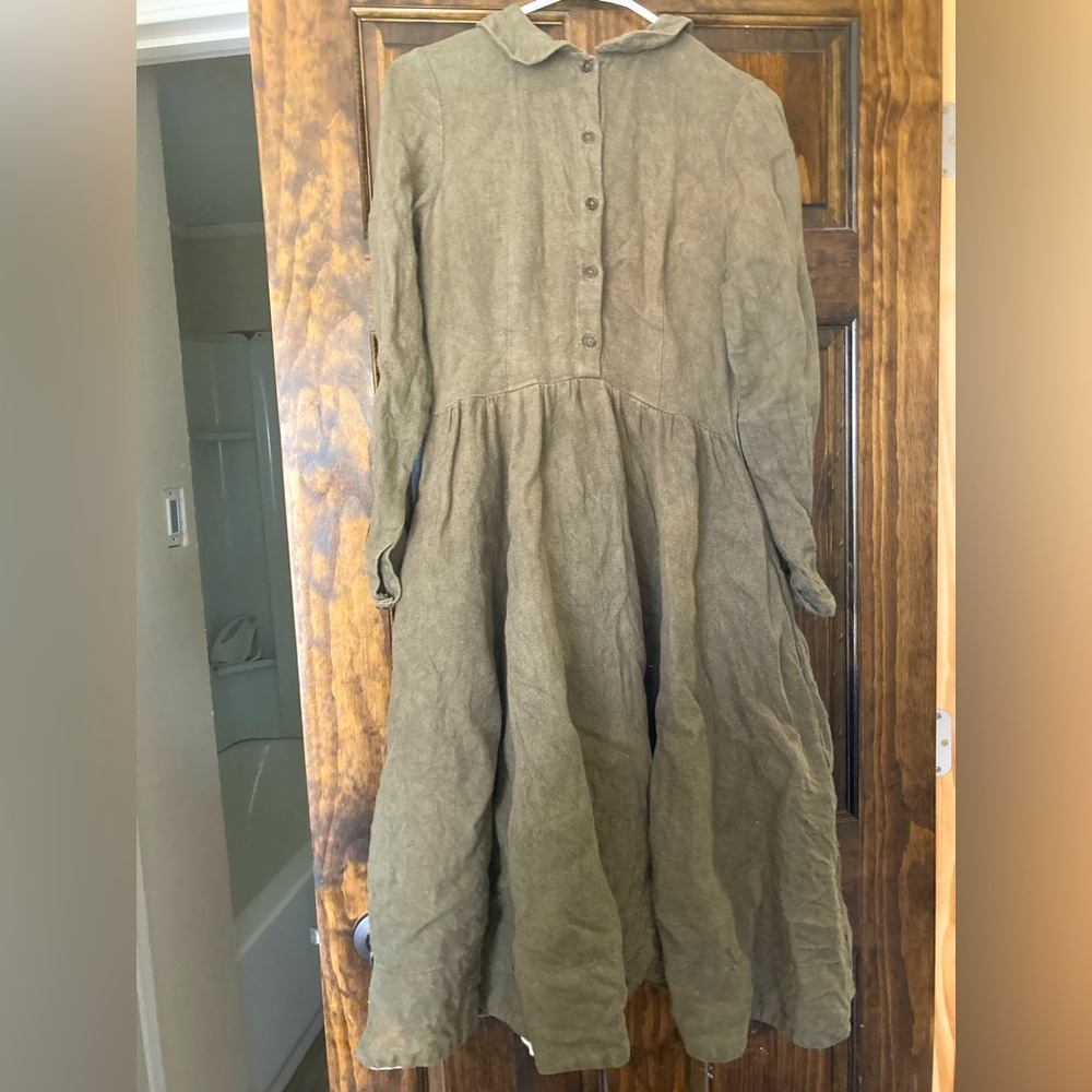 *PROJECT* Son De Flor twill linen dress